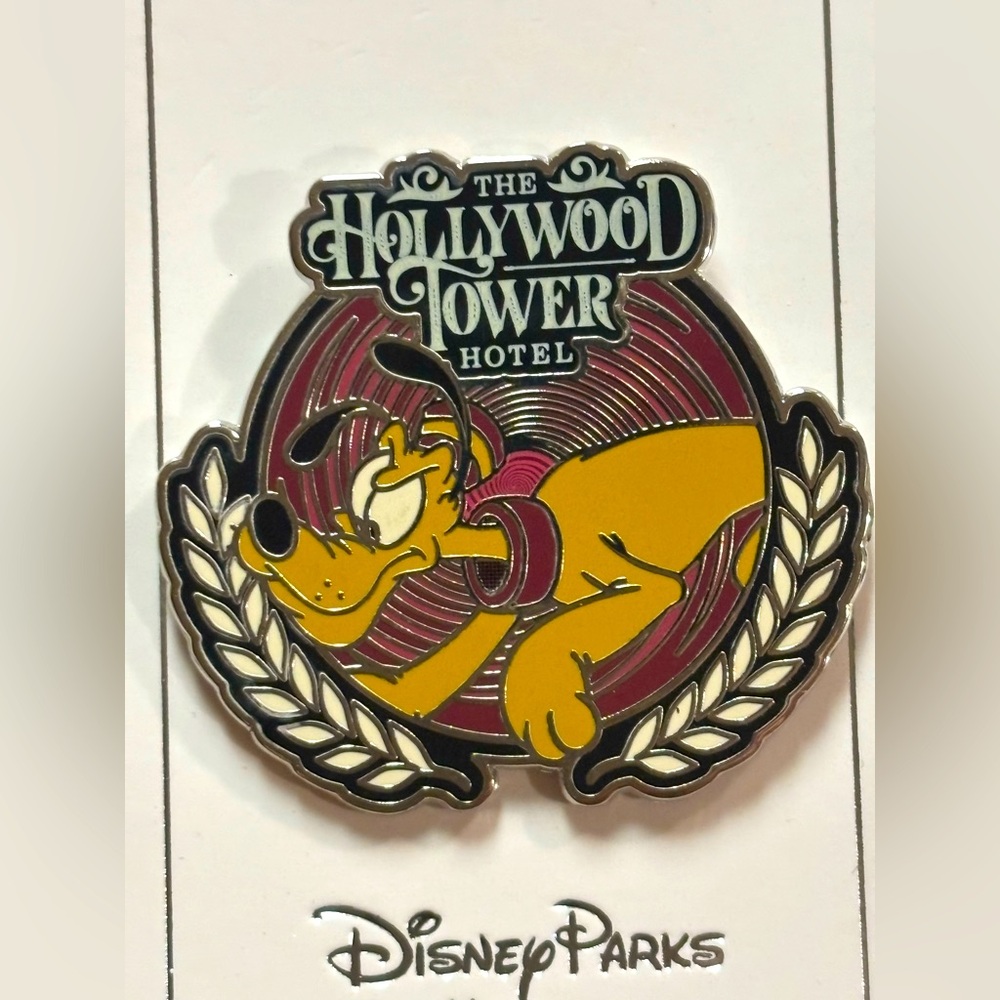 Disney Parks Tower Of Terror The Hollywood Tower Hotel Pin - Pluto 2022 - Picture 2 of 3